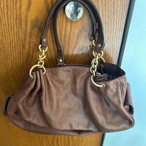 Juicy Couture Y2K vintage leather purse brown no peeling!! 🌟